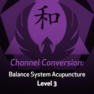 Channel Conversion: Balance System Acupuncture - Level 3