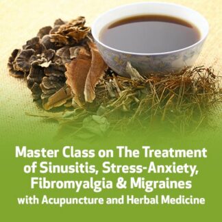 Master Class on The Treatment of Sinusitis, Stress-Anxiety, Fibromyalgia & Migraines with Acupuncture and Herbal Medicine